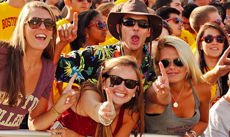 boston college fenway