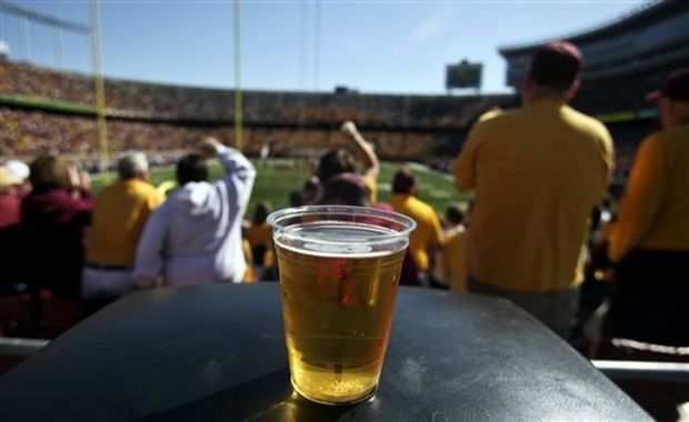 Alcohol at College Games