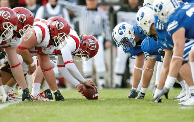 Utah BYU Balancing Tradition