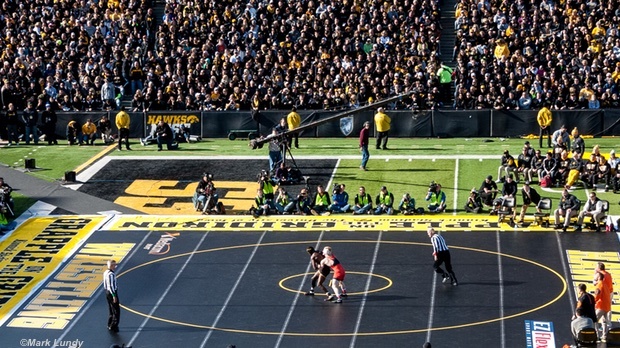 outdoor college wrestling